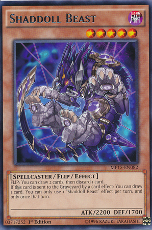 Shaddoll Beast, 2015 Mega-Tin Mega Pack · MP15-EN082
