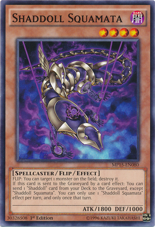 Shaddoll Squamata, 2015 Mega-Tin Mega Pack · MP15-EN080