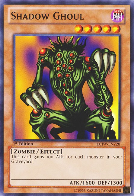 Shadow Ghoul, Legendary Collection 4: Joey's World Mega Pack · LCJW-EN228