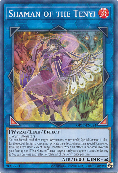 Shaman of the Tenyi, OTS Tournament Pack 17 · OP17-EN024