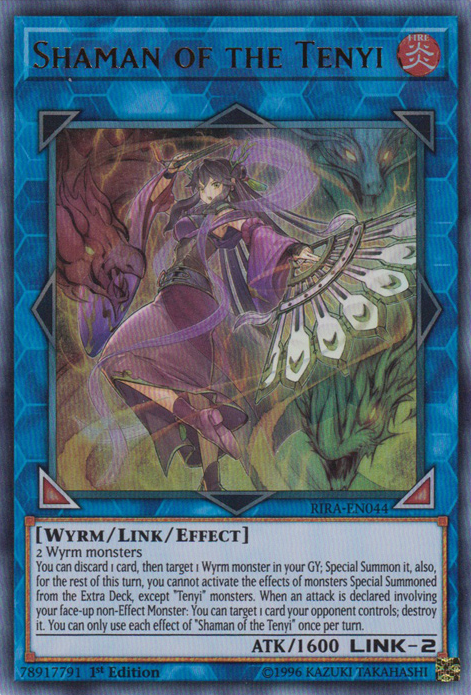 Shaman of the Tenyi, Rising Rampage Sneak Peek Participation Card · RIRA-EN044