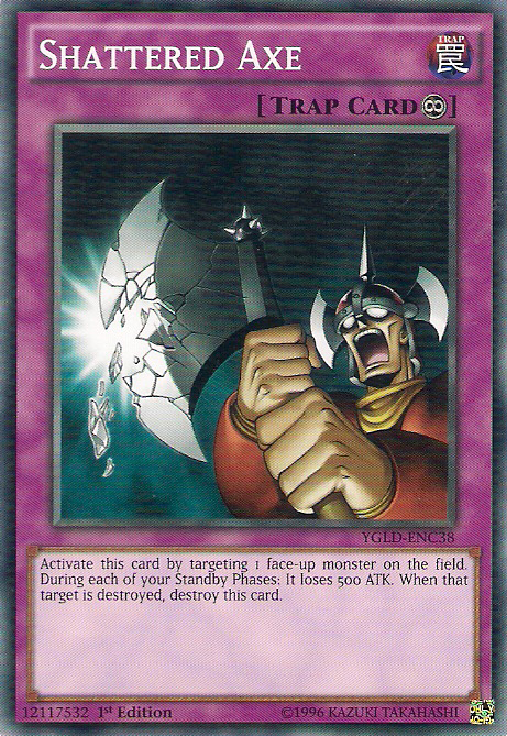 Shattered Axe, Yugi's Legendary Decks · YGLD-ENC38