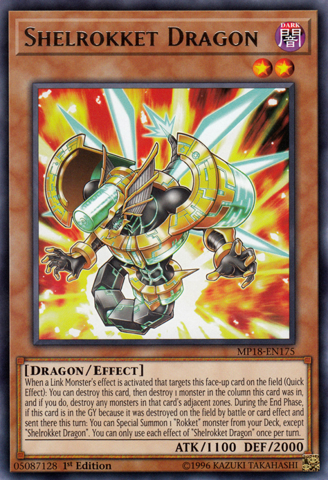 Shelrokket Dragon, 2018 Mega-Tin Mega Pack · MP18-EN175