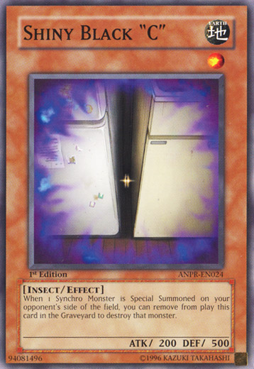Shiny Black "C", Ancient Prophecy Sneak Peek Participation Card · ANPR-EN024