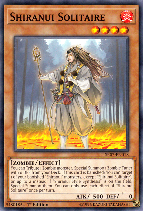 Shiranui Solitaire, Structure Deck: Zombie Horde · SR07-EN018