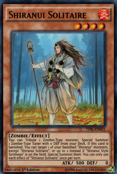Shiranui Solitaire, The Dark Illusion Sneak Peek Participation Card · TDIL-EN031