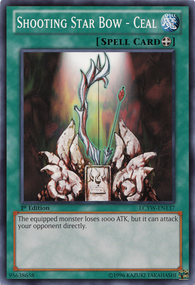 Shooting Star Bow - Ceal, Legendary Collection 3: Yugi's World Mega Pack · LCYW-EN137