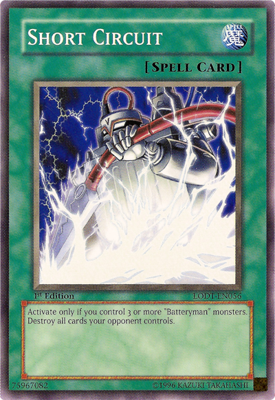 Short Circuit, Light of Destruction Sneak Peek Participation Card · LODT-EN056