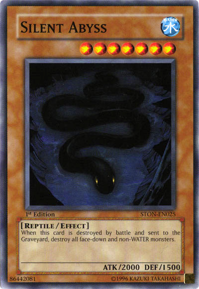 Silent Abyss, Strike of Neos Sneak Peek Participation Card · STON-EN025