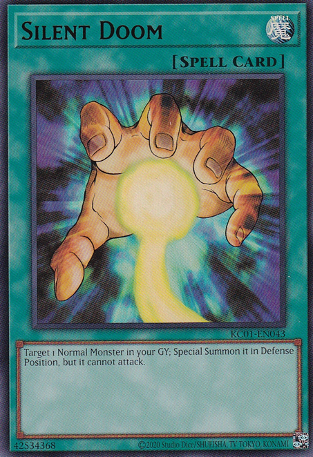 Silent Doom, 25th Anniversary Ultimate Kaiba Set · KC01-EN043