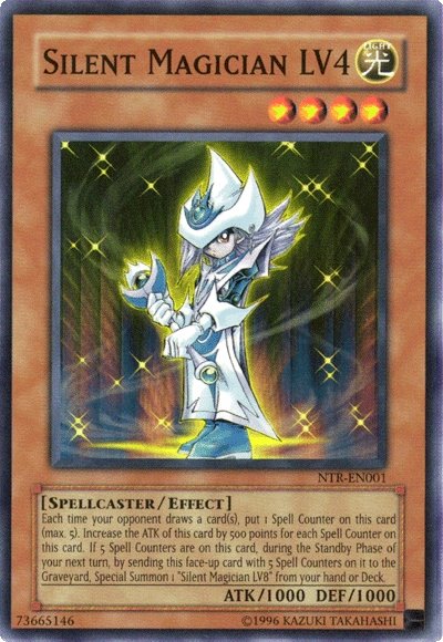 Silent Magician LV4, Yu-Gi-Oh! Nightmare Troubadour promotional cards · NTR-EN001