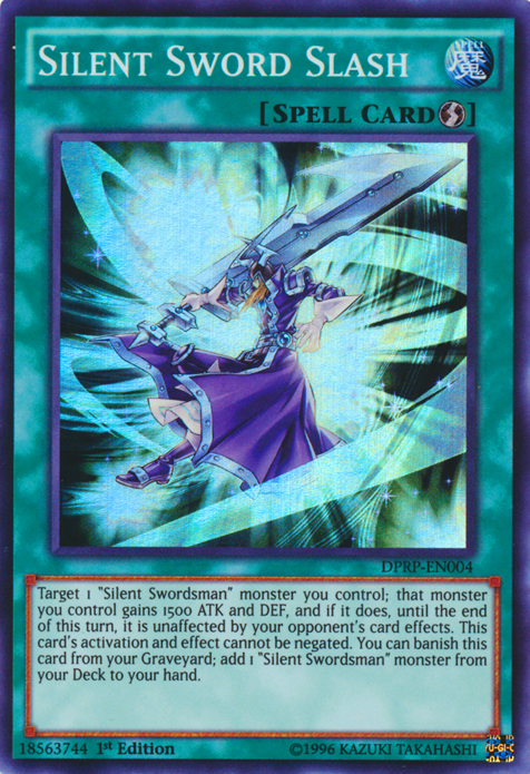 Silent Sword Slash, Duelist Pack: Rivals of the Pharaoh · DPRP-EN004