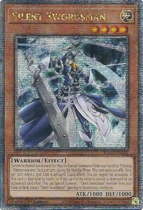 Silent Swordsman, 25th Anniversary Rarity Collection II · RA02-EN011