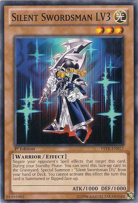 Silent Swordsman LV3, Starter Deck: Yugi Reloaded · YSYR-EN017