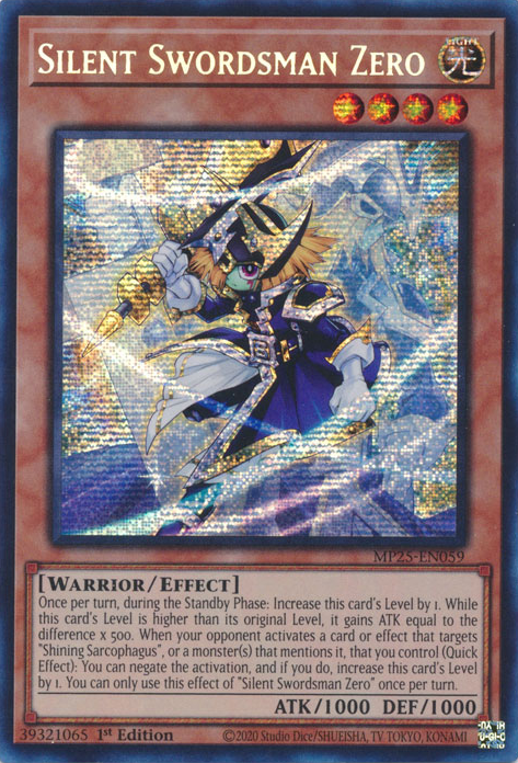 Silent Swordsman Zero, 2025 Mega-Pack Tin · MP25-EN059