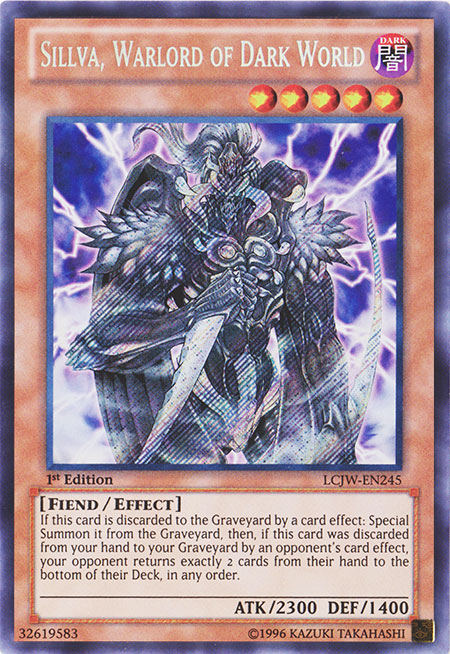 Sillva, Warlord of Dark World, Legendary Collection 4: Joey's World Mega Pack · LCJW-EN245