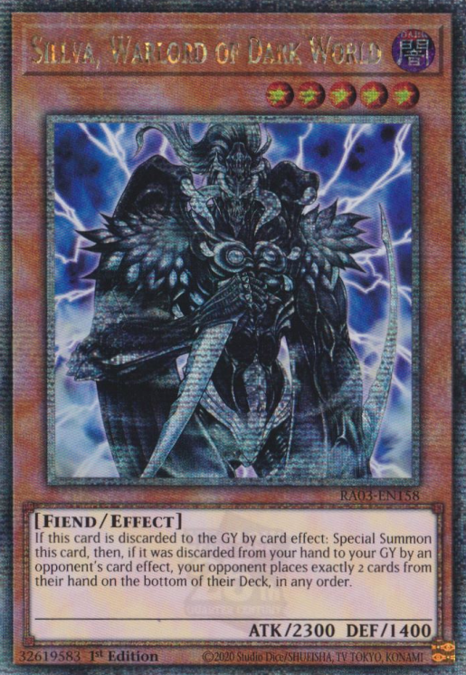 Sillva, Warlord of Dark World, Quarter Century Bonanza · RA03-EN158
