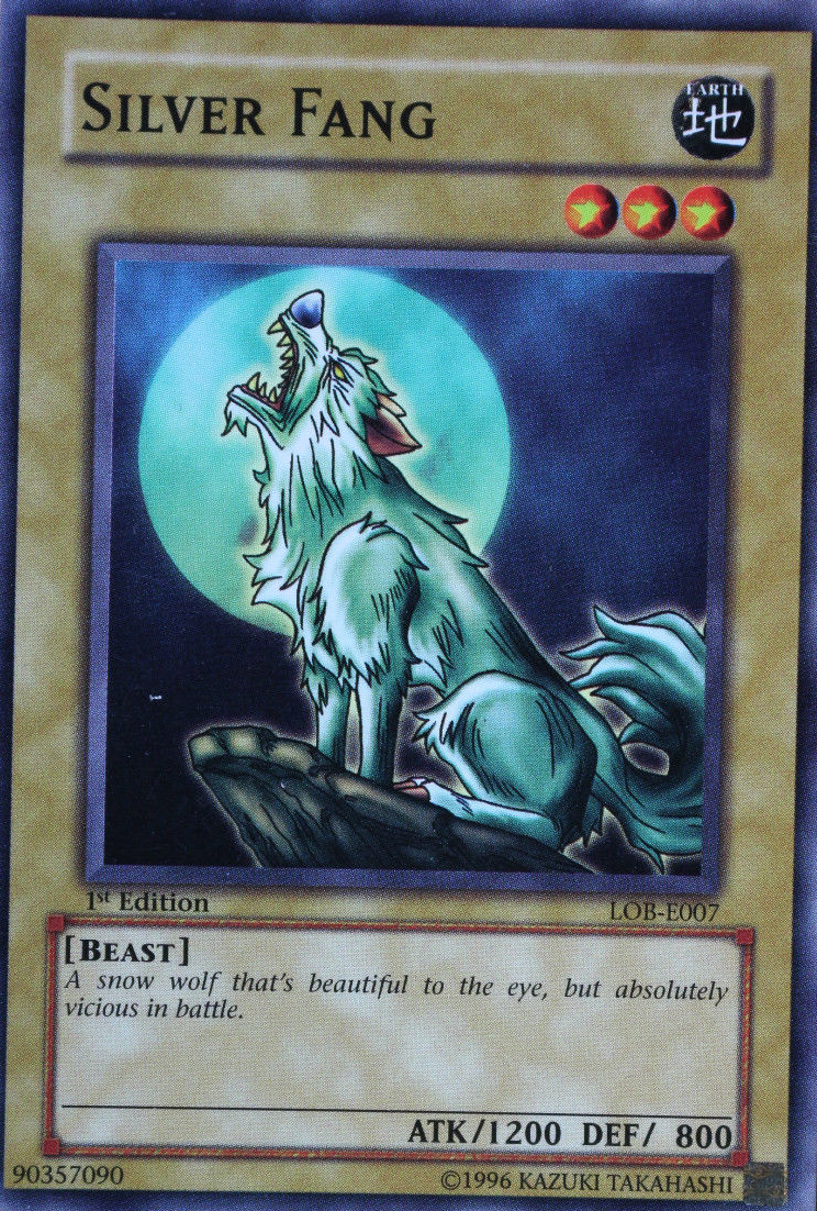 Silver Fang, Legend of Blue Eyes White Dragon · LOB-E007