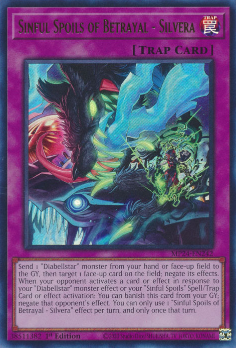 Sinful Spoils of Betrayal - Silvera, 25th Anniversary Tin: Dueling Mirrors · MP24-EN242