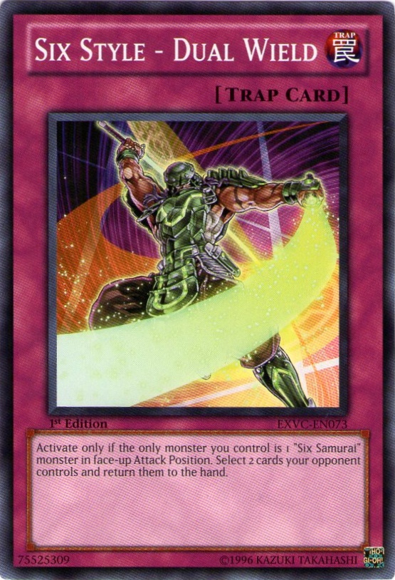 Six Style - Dual Wield, Extreme Victory Sneak Peek Participation Card · EXVC-EN073
