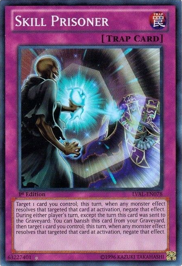 Skill Prisoner, Legacy of the Valiant Sneak Peek Participation Card · LVAL-EN078