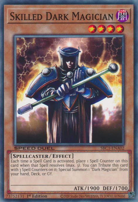 Skilled Dark Magician, Speed Duel: Streets of Battle City · SBC1-ENA02