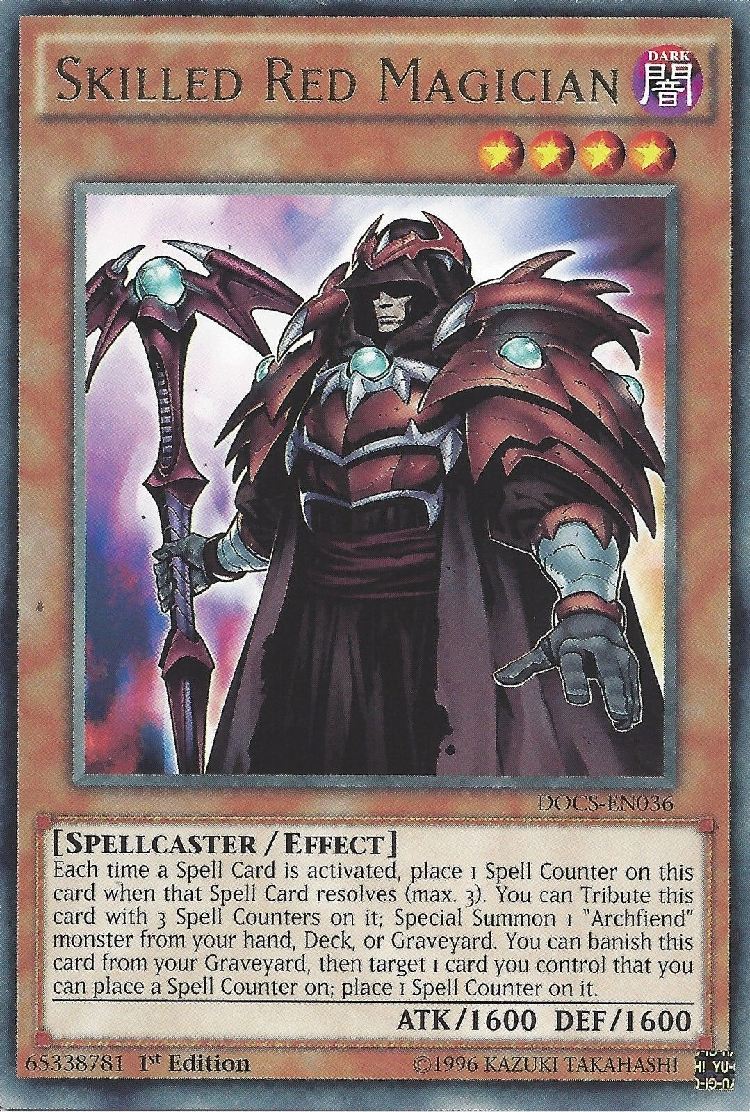 Skilled Red Magician, Dimension of Chaos Sneak Peek Participation Card · DOCS-EN036
