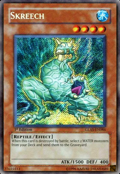 Skreech, Gladiator's Assault Sneak Peek Participation Card · GLAS-EN086