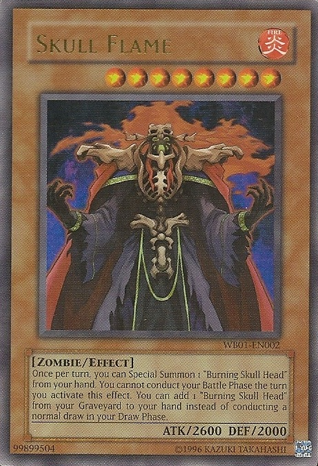 Skull Flame, Yu-Gi-Oh! 5D's Wheelie Breakers Promotional Cards · WB01-EN002