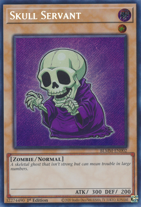 Skull Servant, Battles of Legend: Monster Mayhem · BLMM-EN002