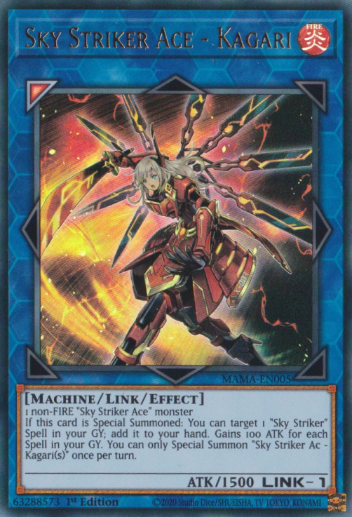 Sky Striker Ace - Kagari, Magnificent Mavens · MAMA-EN005