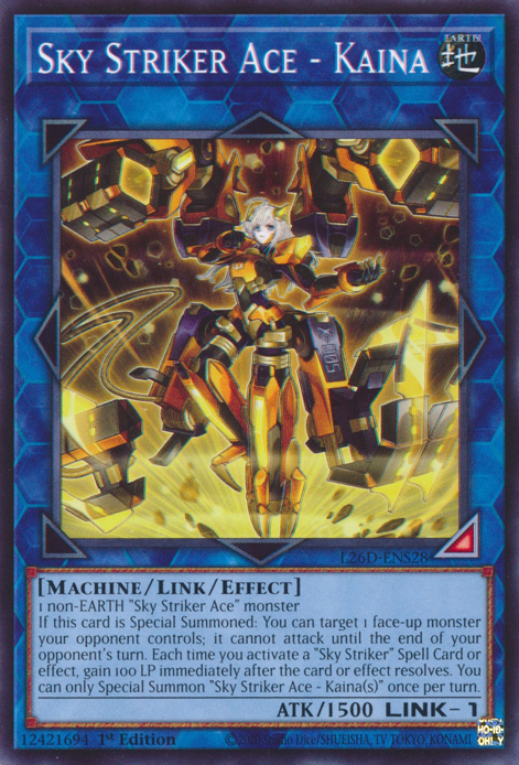 Sky Striker Ace - Kaina, Legendary Modern Decks 2026 · L26D-ENS28