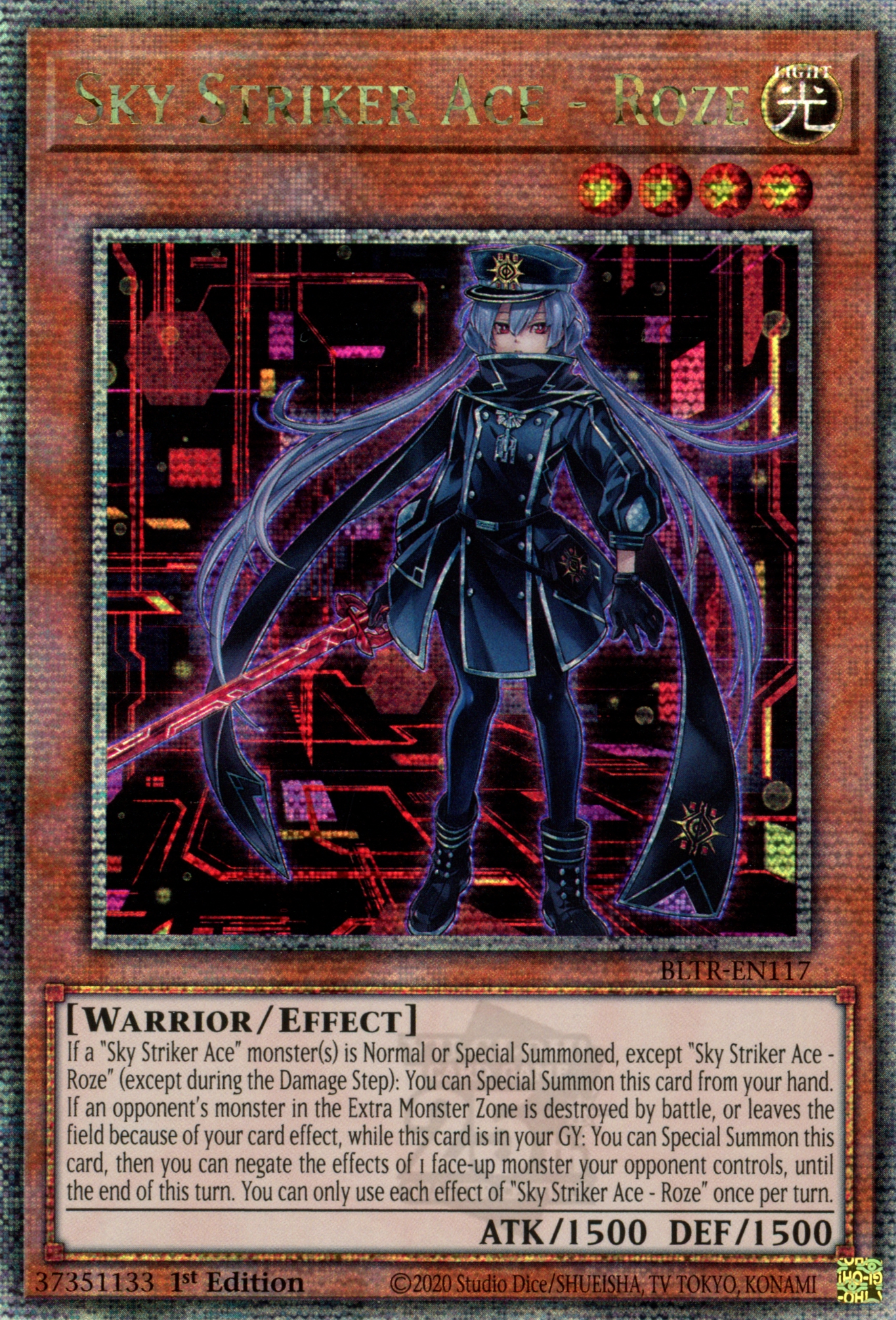 Sky Striker Ace - Roze, Battles of Legend: Terminal Revenge · BLTR-EN117