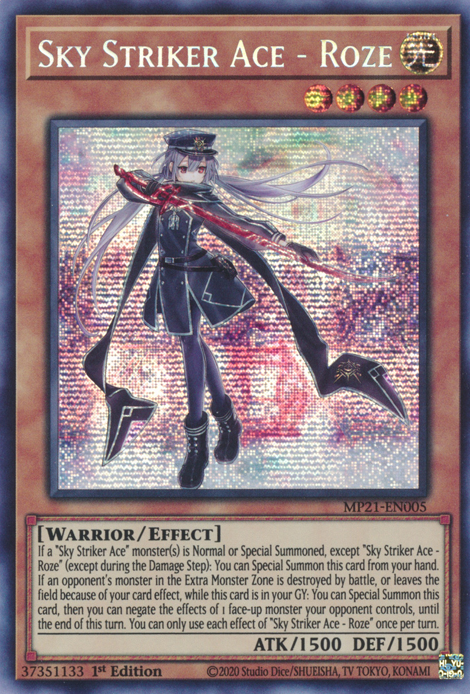 Sky Striker Ace - Roze, 2021 Tin of Ancient Battles · MP21-EN005