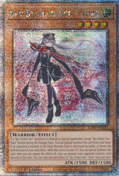 Sky Striker Ace - Roze, Quarter Century Stampede · RA04-EN031
