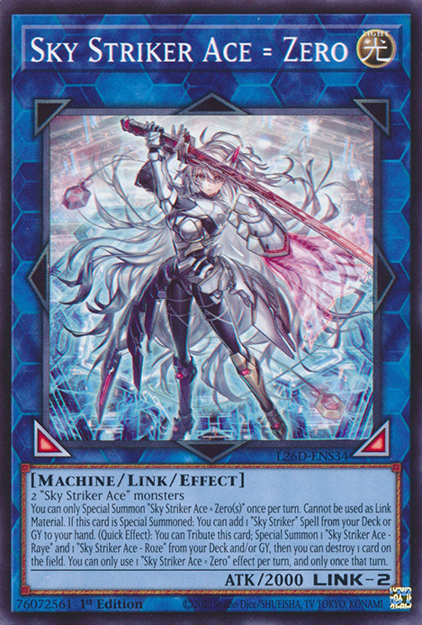 Sky Striker Ace = Zero, Legendary Modern Decks 2026 · L26D-ENS34
