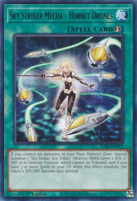 Sky Striker Mecha - Hornet Drones, Justice Hunters · JUSH-EN053