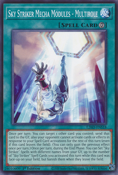 Sky Striker Mecha Modules - Multirole, Legendary Modern Decks 2026 · L26D-ENS18