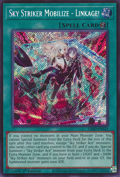 Sky Striker Mobilize - Linkage!, Legendary Modern Decks 2026 · L26D-ENS22