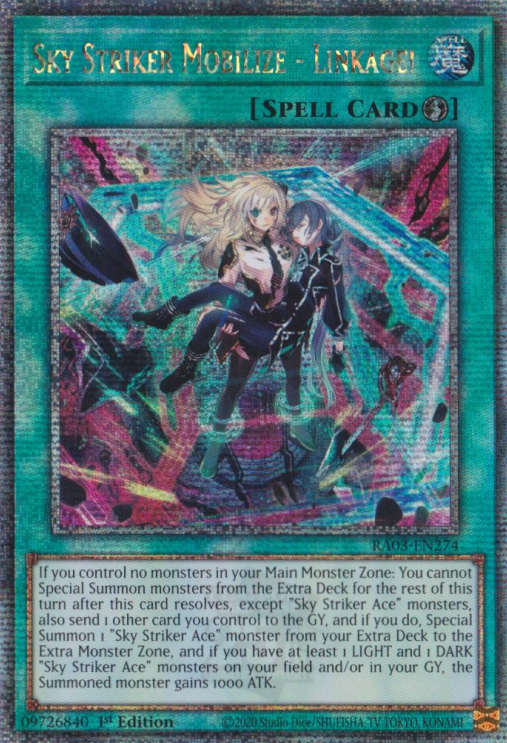 Sky Striker Mobilize - Linkage!, Quarter Century Bonanza · RA03-EN274