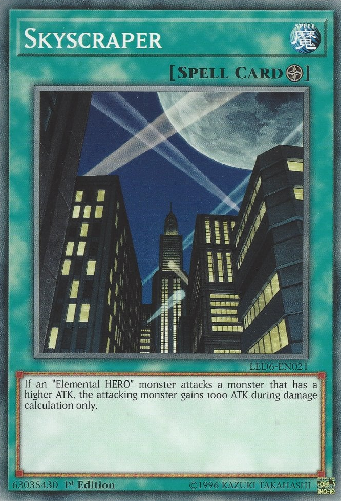 Skyscraper, Legendary Duelists: Magical Hero · LED6-EN021