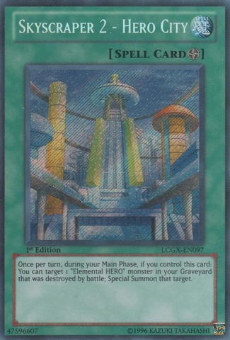Skyscraper 2 - Hero City, Legendary Collection 2: The Duel Academy Years Mega Pack · LCGX-EN097
