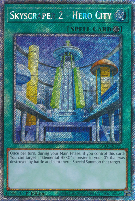 Skyscraper 2 - Hero City, Quarter Century Bonanza · RA03-EN175