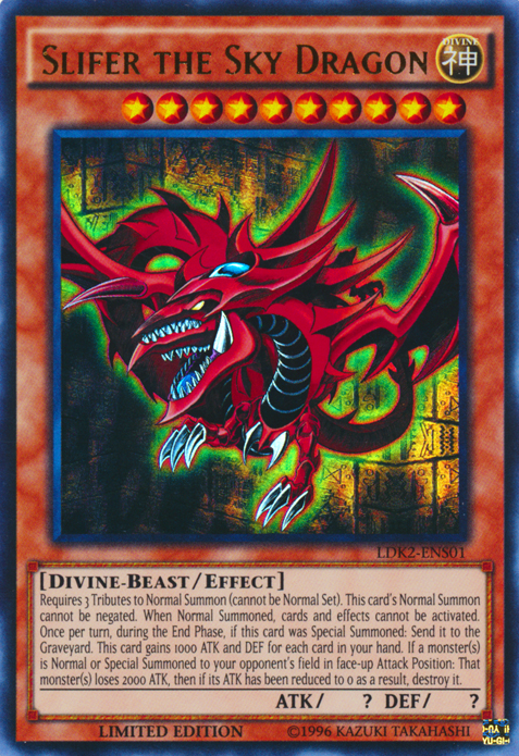 Slifer the Sky Dragon, Legendary Decks II · LDK2-ENS01