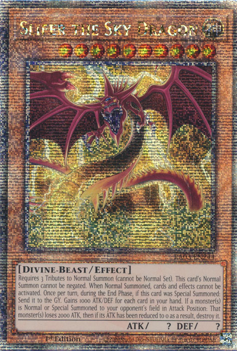 Slifer the Sky Dragon, Quarter Century Bonanza · RA03-EN244