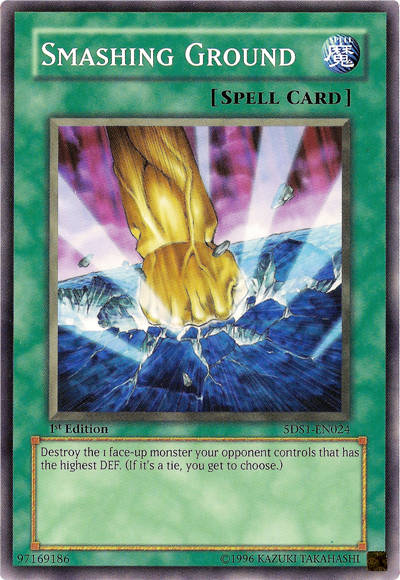 Smashing Ground, Starter Deck: Yu-Gi-Oh! 5D's · 5DS1-EN024