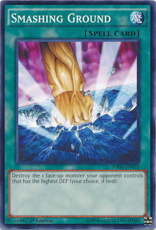 Smashing Ground, Geargia Rampage Structure Deck · SDGR-EN025