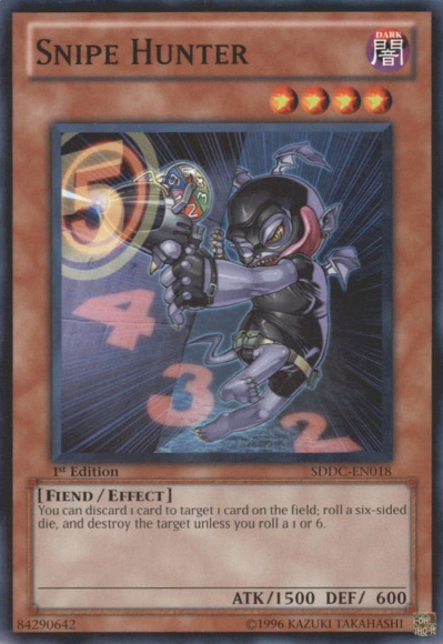Snipe Hunter, Dragons Collide Structure Deck · SDDC-EN018