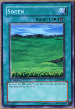 Sogen, Legend of Blue Eyes White Dragon · LOB-E038