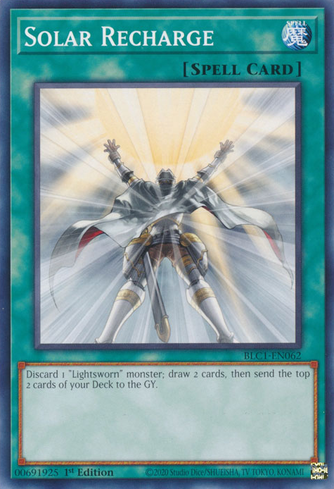 Solar Recharge, Battles of Legend: Chapter 1 · BLC1-EN062